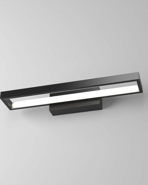 Applique-Moderna-Four-Squares-Alluminio-Nero-Led-20W