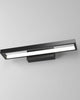Applique-Moderna-Four-Squares-Alluminio-Nero-Led-20W