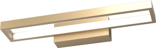 Applique-Moderna-Four-Squares-Alluminio-Oro-Led-20W