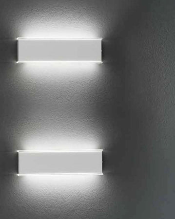 Applique-moderna-Fratelli-Braga-GAMMA-2080-A-LED-metallo-metacrilato-lampada-parete