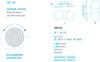 Applique-moderna-Fratelli-Braga-NUVOLA-2092-A2-LED-metacrilato-lampada-parete-orientabile