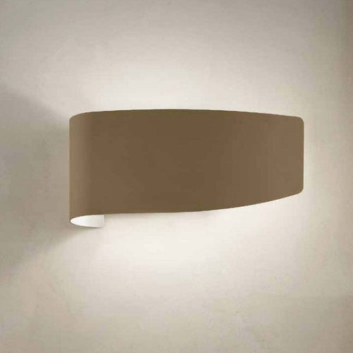 Applique-moderna-Fratelli-Braga-VIRGOLA-582-A-E27-LED-metallo-biemissione-lampada-parete