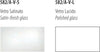 Applique-moderna-Fratelli-Braga-VIRGOLA-582-AV-E27-LED-vetro-biemissione-lampada-parete