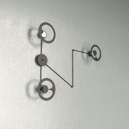 Applique-Moderna-Fuel-Metallo-Nero-1-Luce-Gx53