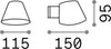 Applique-Moderna-Gas-Alluminio-Antracite-1-Luce-Gu10