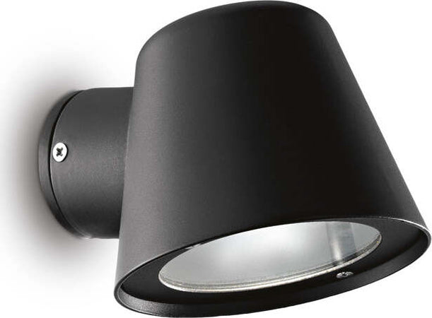 Applique-Moderna-Gas-Alluminio-Nero-1-Luce-Gu10