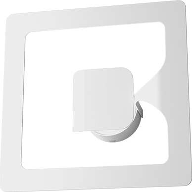Applique-Moderna-Gasoline-Metallo-Bianco-1-Luce-Gx53