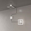 Applique-Moderna-Gasoline-Metallo-Bianco-1-Luce-Gx53