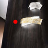 Applique-moderna-Gea-Luce-CAMILLA-AM-E14-LED-vetro-lampada-parete-fascia