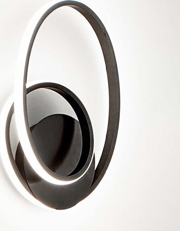 Applique-moderna-Gea-Luce-DIVA-A-LED-alluminio-silicone-lampada-parete