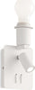 Applique-Moderna-Gea-Metallo-Bianco-2-Luci-E27