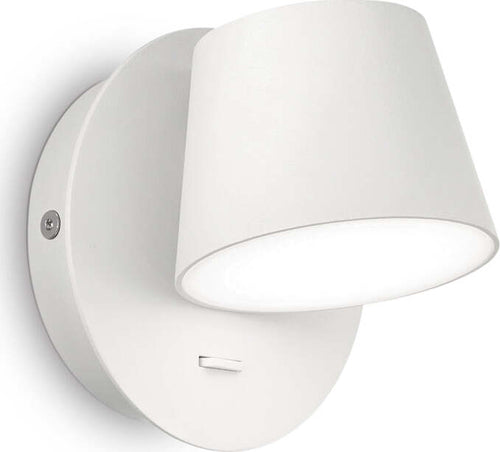 Applique-Moderna-Gim-Alluminio-Bianco-Led-6W-3000K-Luce-Calda