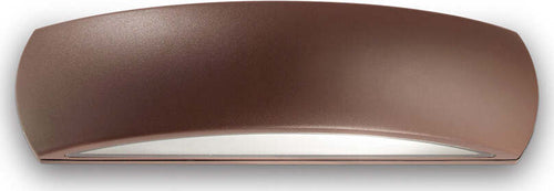 Applique-Moderna-Giove-Alluminio-Coffee-1-Luce-E27