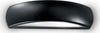 Applique-Moderna-Giove-Alluminio-Nero-1-Luce-E27