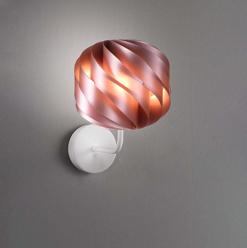 Applique-Moderna-Globe-1-Luce-In-Polilux-Rosa-Metallico-Made-In-Italy