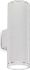 Applique-Moderna-Gun-Alluminio-Bianco-2-Luci-E27