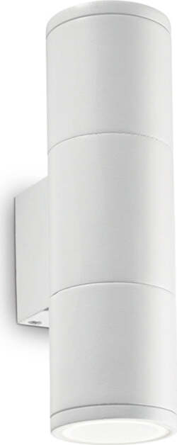 Applique-Moderna-Gun-Alluminio-Bianco-2-Luci-Gu10