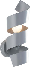 Applique-Moderna-Helix-1-Luce-In-Ferro-Laccato-Grigio
