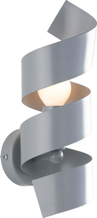 Applique-Moderna-Helix-1-Luce-In-Ferro-Laccato-Grigio