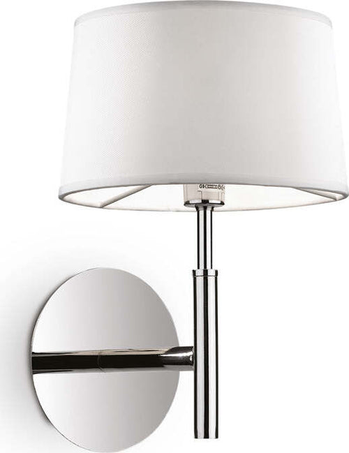 Applique-Moderna-Hilton-Metallo-Bianco-1-Luce-G9-3W-3000K-Luce-Calda