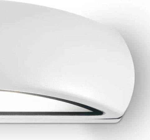 Applique-moderna-Ideal-Lux-GIOVE-AP1-E27-LED-alluminio-bi-emissione-lampada-parete