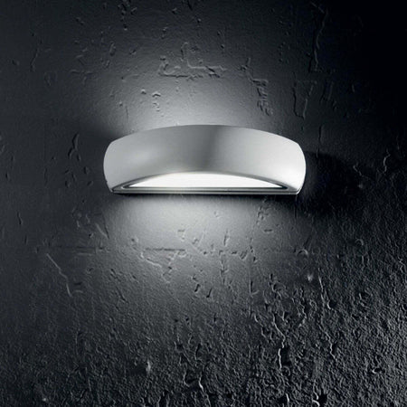 Applique-moderna-Ideal-Lux-GIOVE-AP1-E27-LED-alluminio-bi-emissione-lampada-parete
