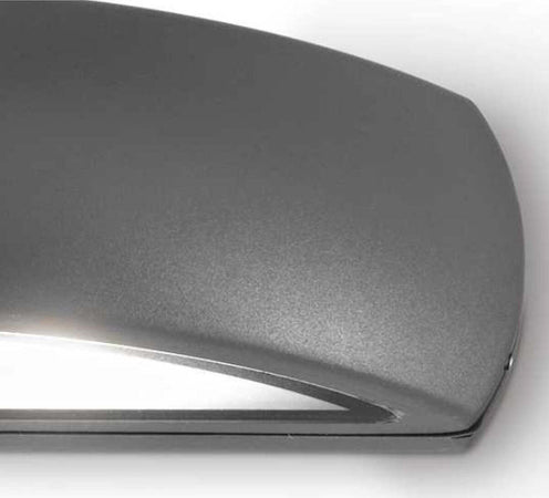 Applique-moderna-Ideal-Lux-GIOVE-AP1-E27-LED-alluminio-bi-emissione-lampada-parete