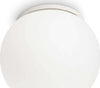 Applique-moderna-Ideal-Lux-MAPA-BIANCO-AP1-059822-E27-LED-vetro-lampada-parete-soffitto