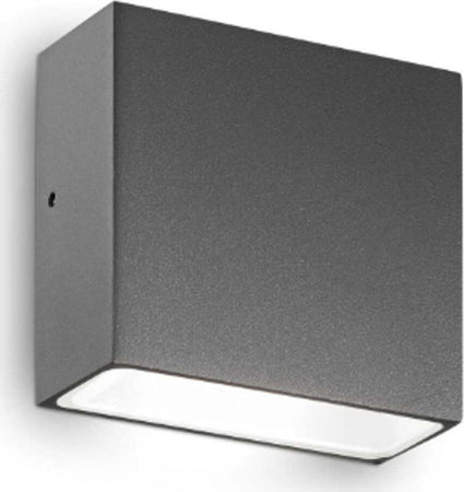 Applique-moderna-Ideal-Lux-TETRIS-1-AP1-G9-LED-IP44-alluminio-lampada-parete-monoemissione