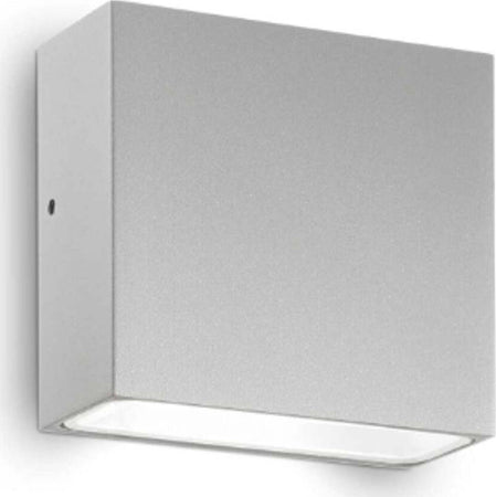 Applique-moderna-Ideal-Lux-TETRIS-1-AP1-G9-LED-IP44-alluminio-lampada-parete-monoemissione