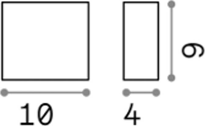 Applique-moderna-Ideal-Lux-TETRIS-1-AP1-G9-LED-IP44-alluminio-lampada-parete-monoemissione