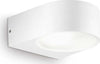 Applique-Moderna-Iko-Metallo-Bianco-1-Luce-E27