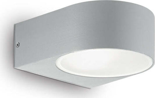 Applique-Moderna-Iko-Metallo-Grigio-1-Luce-E27
