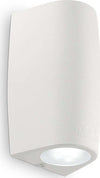 Applique-Moderna-Keope-Materie-Plastiche-Bianco-2-Luci-Gu10