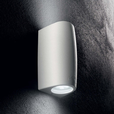 Applique-Moderna-Keope-Materie-Plastiche-Bianco-2-Luci-Gu10