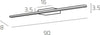 Applique-Moderna-Line-Metallo-Bianco-Diffusore-Acrilico-B-Led-14,4W-Nat-90Cm