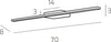 Applique-Moderna-Line-Metallo-Cromo-Diffusore-Acrilico-Bianco-Led-11,2W-Nat-70Cm