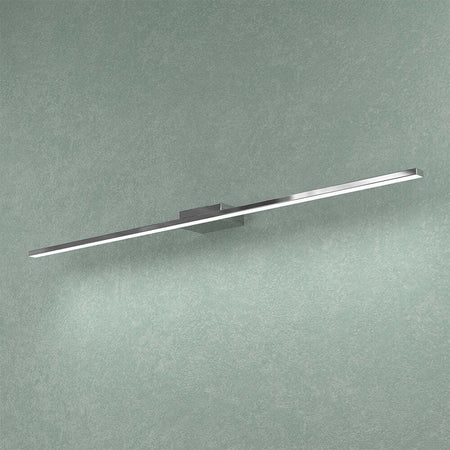 Applique-Moderna-Line-Metallo-Cromo-Diffusore-Acrilico-Bianco-Led-14,4W-Nat-90Cm
