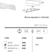 Applique-moderna-Linea-Light-Group-ZIG-ZAG-W-6986-6989-6990-E27-LED-metallo-lampada-da-parete