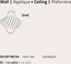 Applique-moderna-Linea-Zero-HELIOS-D47AP-NC-SH-E27-LED-polilux-lampada-parete