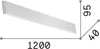 Applique-Moderna-Linus-Alluminio-Nero-Led-32W-4000K-Luce-Naturale