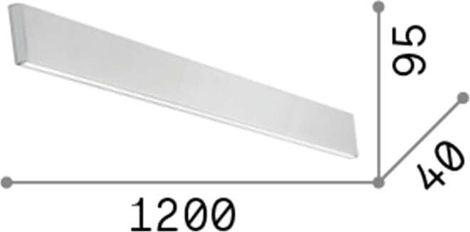Applique-Moderna-Linus-Alluminio-Nero-Led-32W-4000K-Luce-Naturale