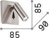 Applique-Moderna-Lite-Metallo-Cromo-Led-3W-3000K-Luce-Calda