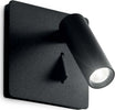 Applique-Moderna-Lite-Metallo-Nero-Led-3W-3000K-Luce-Calda