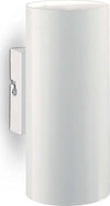 Applique-Moderna-Look-Metallo-Bianco-2-Luci-7W-3000K-Luce-Calda