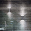 Applique-Moderna-Look-Metallo-Cromo-2-Luci-7W-3000K-Luce-Calda