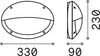 Applique-Moderna-Medea-2-Materie-Plastiche-Bianco-1-Luce-E27