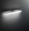 Applique-Moderna-Metallo-Bold-Cromo-Lucido-Led-Luce-Calda-Grande