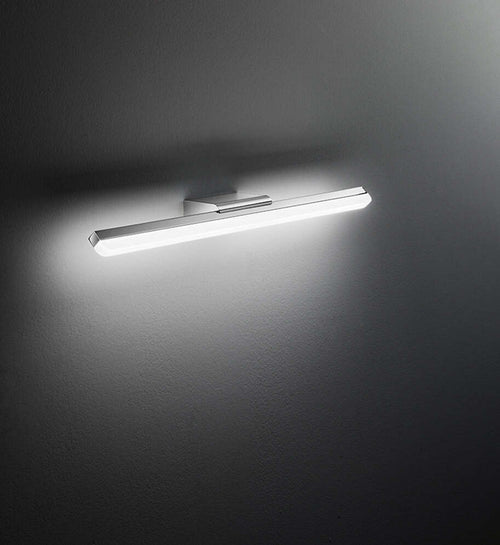 Applique-Moderna-Metallo-Bold-Cromo-Lucido-Led-Luce-Calda-Grande