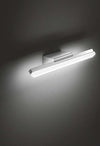 Applique-Moderna-Metallo-Bold-Cromo-Lucido-Led-Luce-Calda-Piccola